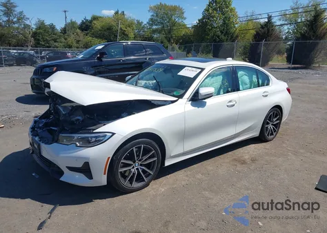 2020 BMW 330I z USA, uszkodzony, nr VIN 3MW5R1J01L8B06786